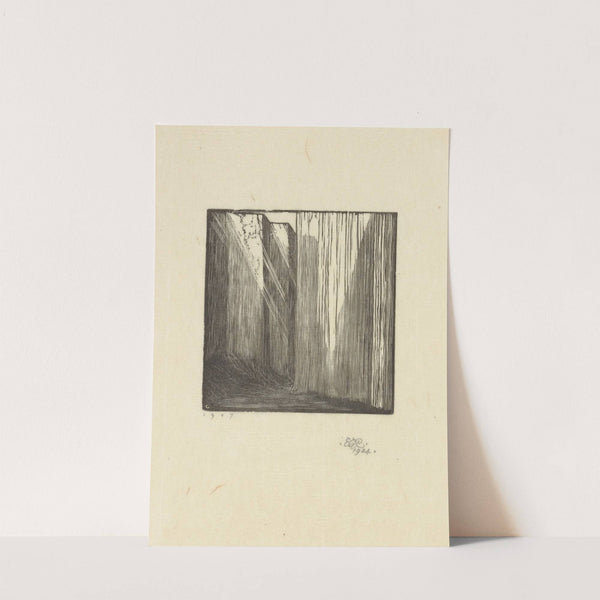 Stage scene (1907-1924) by Edward Gordon Craig