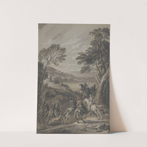 Staghunt by Jan Wyck