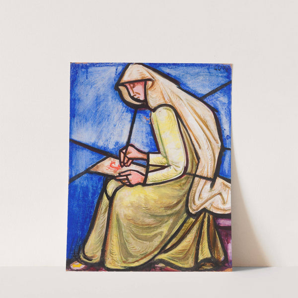 Stained glass design III (1947) by Karin Luts