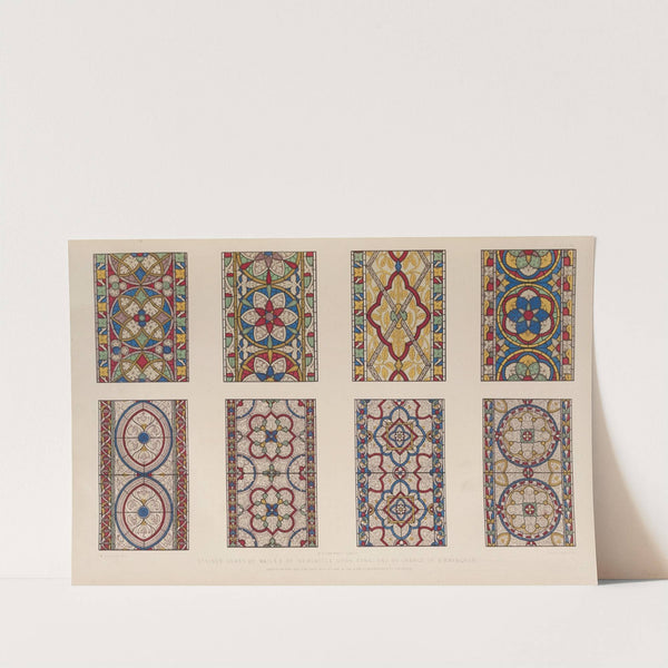 Stained glass walls of Newcastle upon Tyne by Matthew Digby Wyatt