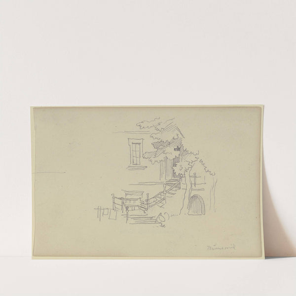 Stairway in the Hunsrück by Wilhelm Busch