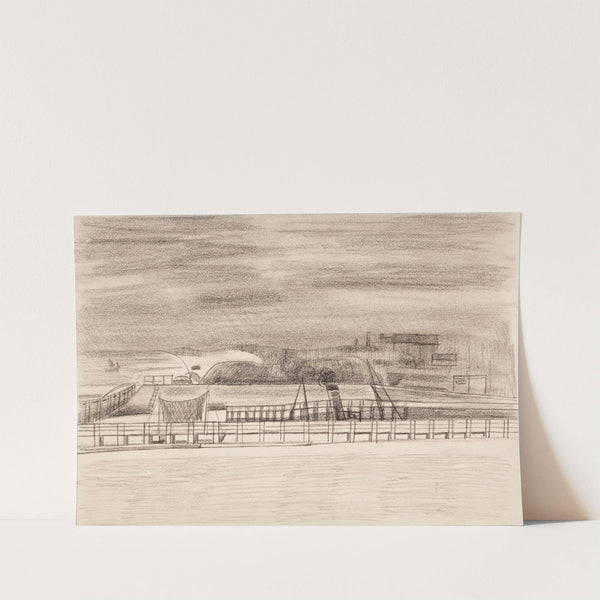 Staketsel (1952) by Jean Brusselmans