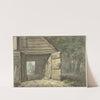 Stal van de herberg de Geleerde Man te Bennebroek by Hermanus Numan