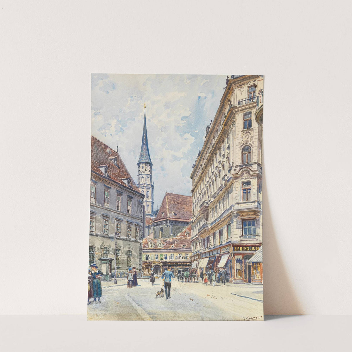 Stallburggasse by Ernst Graner