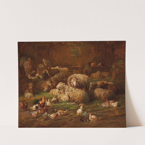 Stallinterieur by Louis Reinhardt