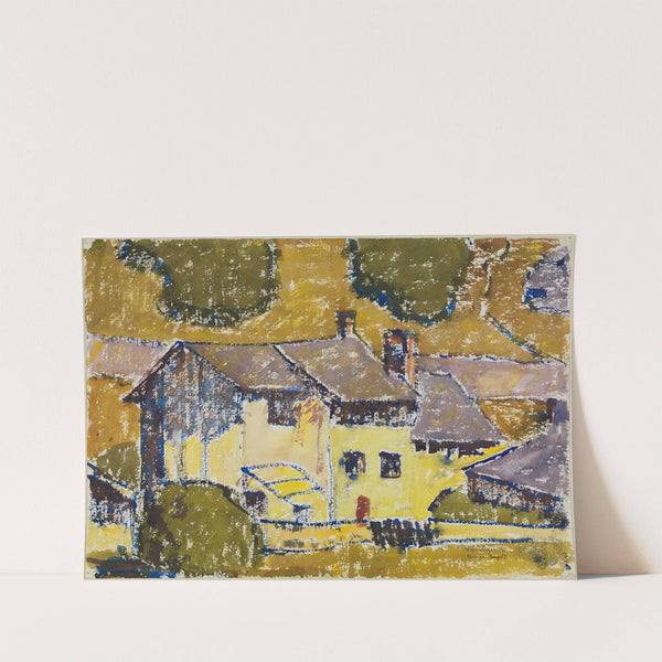 Stampa, Bergell (1911) by August Babberger