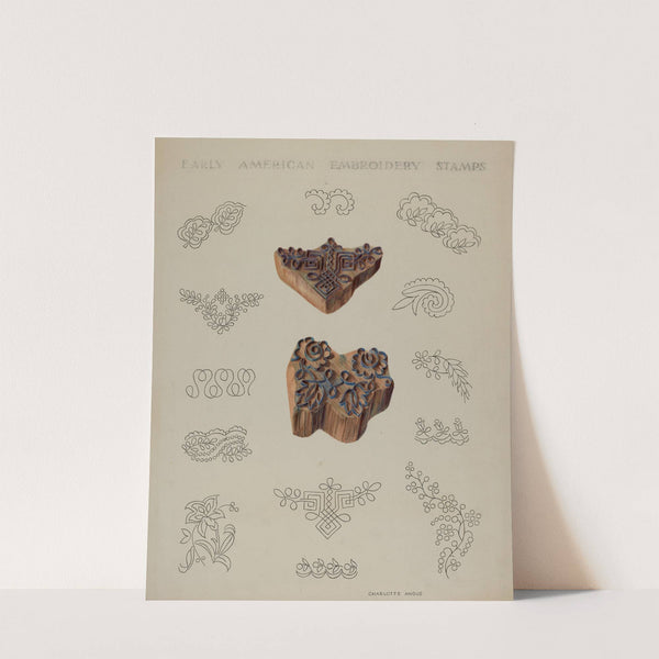 Stamps for Embroidery by Charlotte Angus