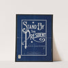 Stand by the president by Anonymous