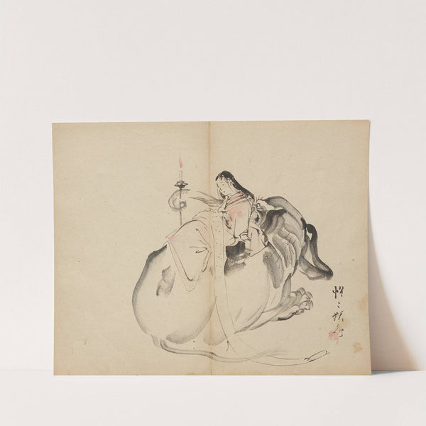 Stand-in Monju (1800s) by Kawanabe Kyōsai