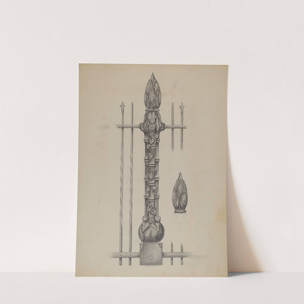 Standard from Iron Fence by Austin L. Davison