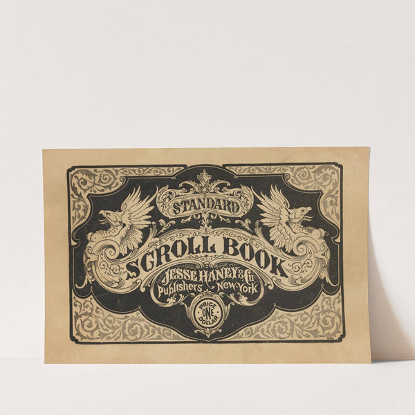 Standard Scroll Book Pl.01 (1876) by Jesse Haney & Co.