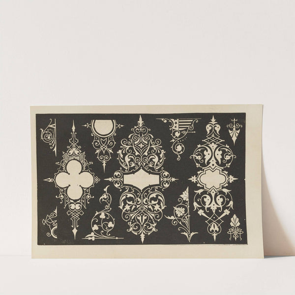 Standard Scroll Book Pl.11 (1876) by Jesse Haney & Co.