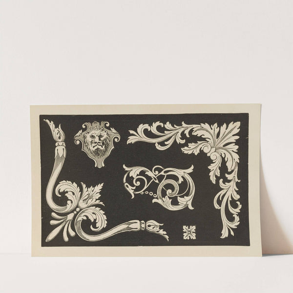 Standard Scroll Book Pl.15 (1876) by Jesse Haney & Co.