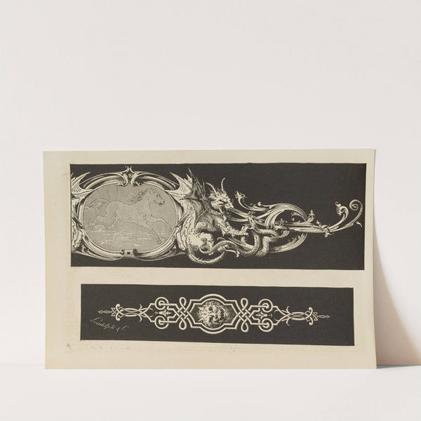 Standard Scroll Book Pl.16 (1876) by Jesse Haney & Co.