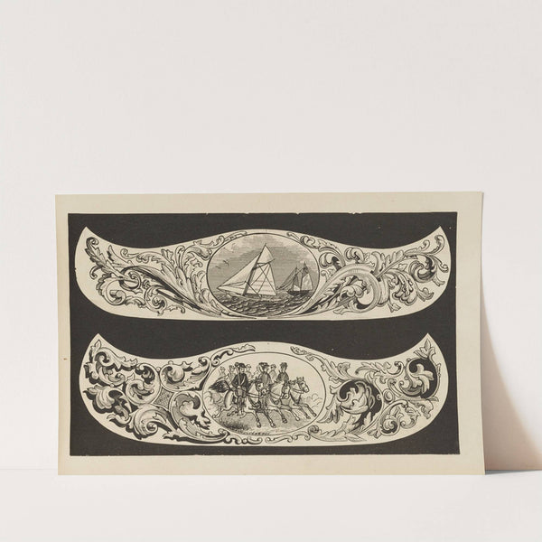 Standard Scroll Book Pl.17 (1876) by Jesse Haney & Co.