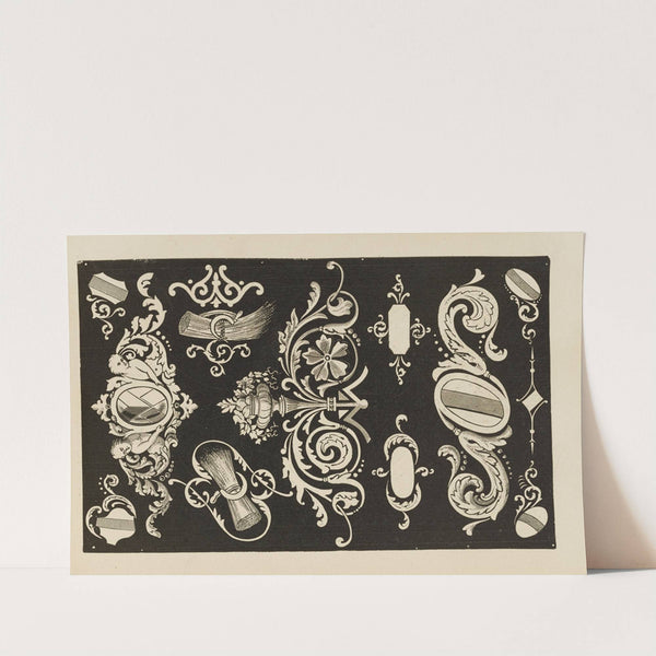 Standard Scroll Book Pl.19 (1876) by Jesse Haney & Co.