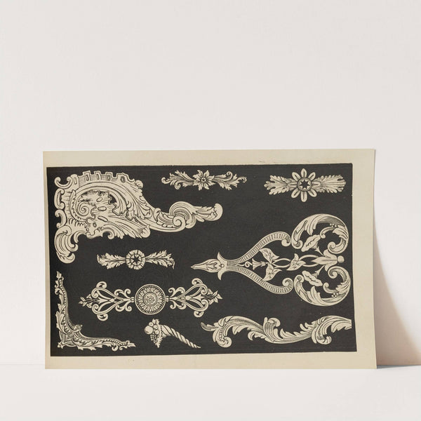 Standard Scroll Book Pl.35 (1876) by Jesse Haney & Co.