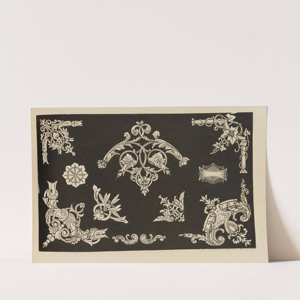 Standard Scroll Book Pl.43 (1876) by Jesse Haney & Co.