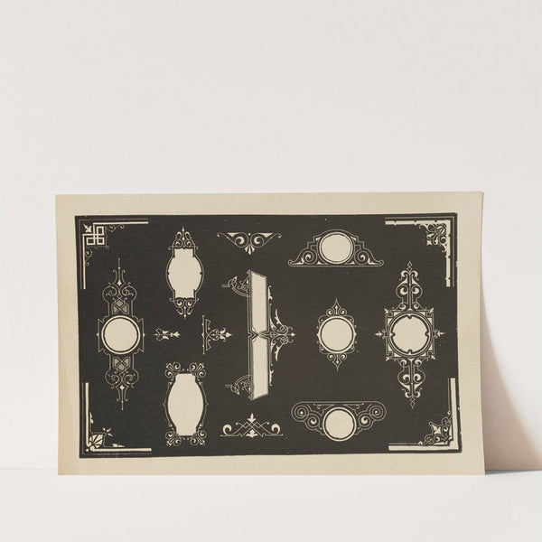 Standard Scroll Book Pl.55 (1876) by Jesse Haney & Co.