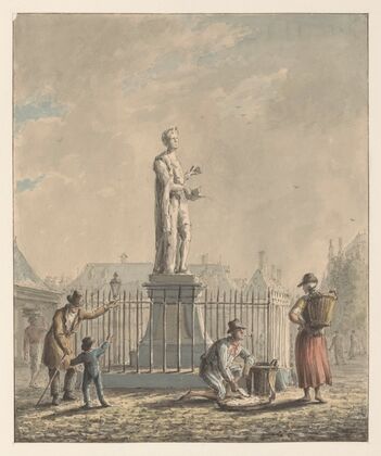 Standbeeld van Laurens Jansz. Coster te Haarlem