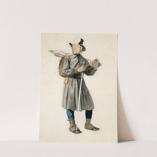 Standing Artist by John Frederick Kensett