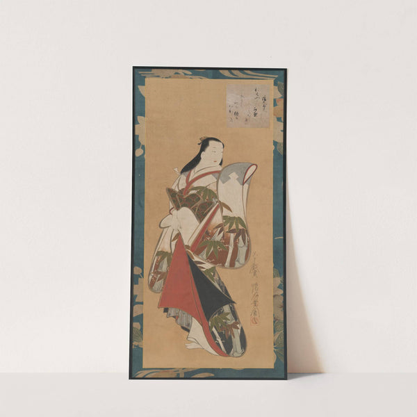 Standing Courtesan (18th century) by Kaigetsudō Ando