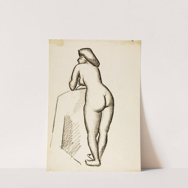 Standing Female Nude by Carl Newman