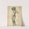 Standing Female Nude (1849) by Gustave Courbet
