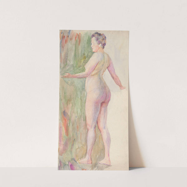 Standing Female Nude by Ivan Žabota