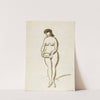 Standing Female Nude by Carl Newman