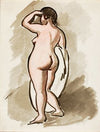 Standing Female Nude