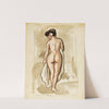 Standing Female Nude by Carl Newman