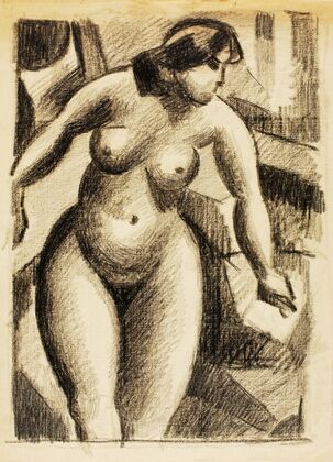 Standing Female Nude