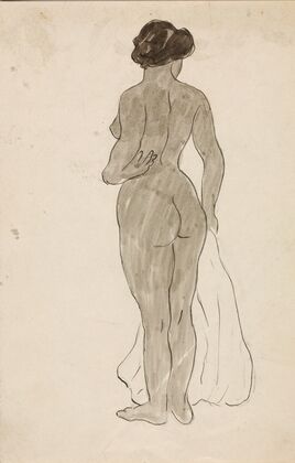 Standing Female Nude