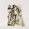 Standing Female Nude by Carl Newman