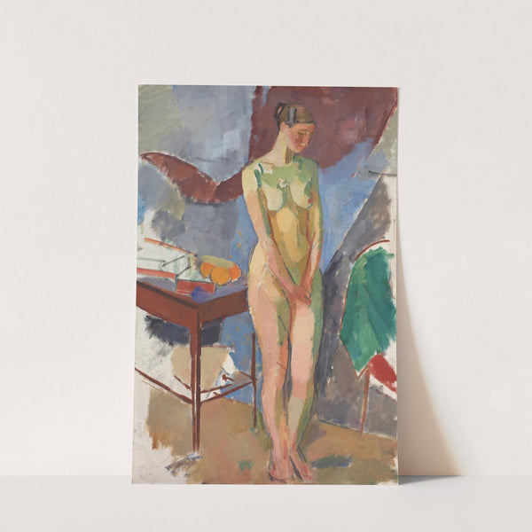 Standing Female Nude by Karl Isakson