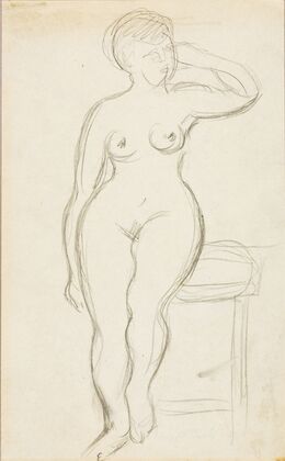 Standing Female Nude
