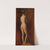 Standing Female Nude (back view) by Thomas Eakins