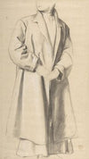 Standing Figure in a Long Coat