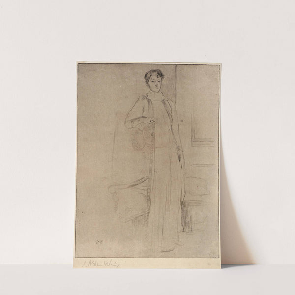 Standing Figure no. 1 (1889) by Julian Alden Weir