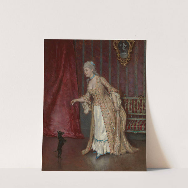 Standing Figure of a Woman by Alfred Stevens