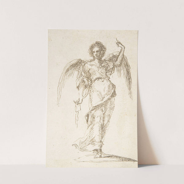 Standing Figure of an Angel by Pedro Duque y Cornejo