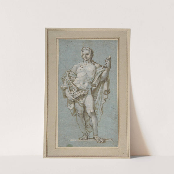 Standing Figure of Apollo with a Lyre by Paolo Gerolamo Piola