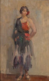 Standing girl