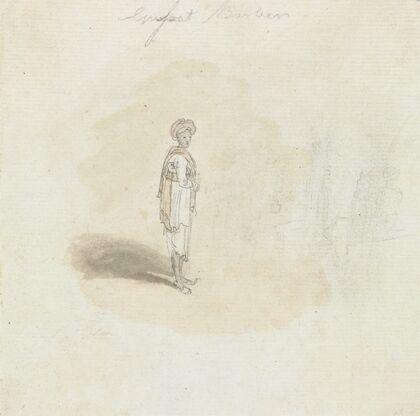 Standing Indian Man