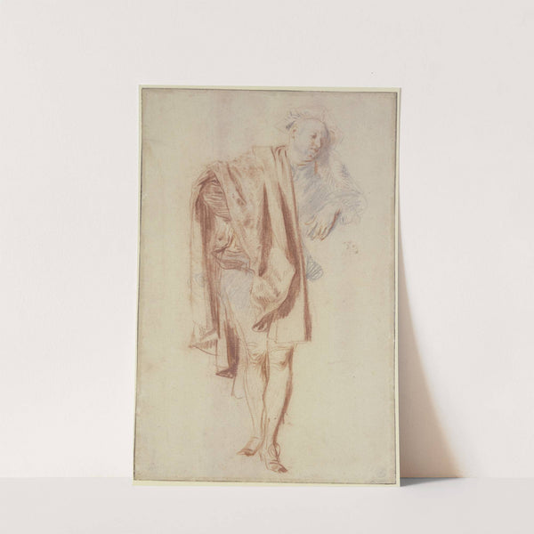Standing Male Figure by Jean-Antoine Watteau