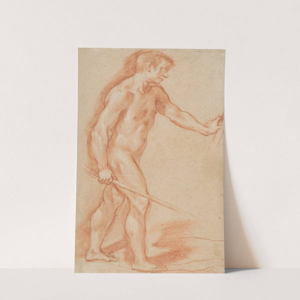 Standing Male Nude by Agostino Ciampelli