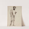 Standing Male Nude by Gabriel Ferrier