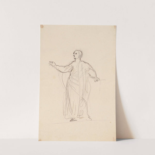Standing Man Gesturing by Sir Joshua Reynolds