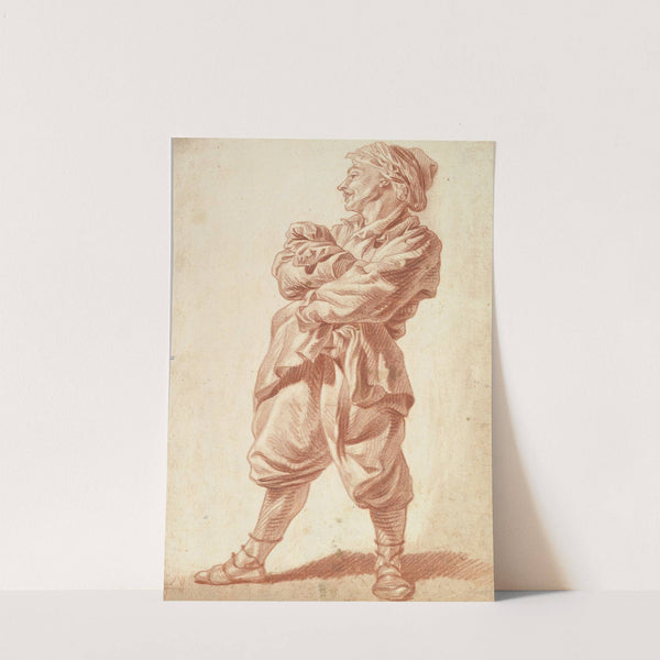 Standing Man in Exotic Dress (1765–1810) by Jakob Matthias Schmutzer